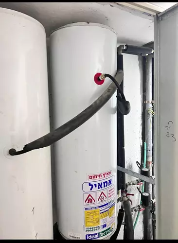 התקנת דוד שמש של אידאל 5